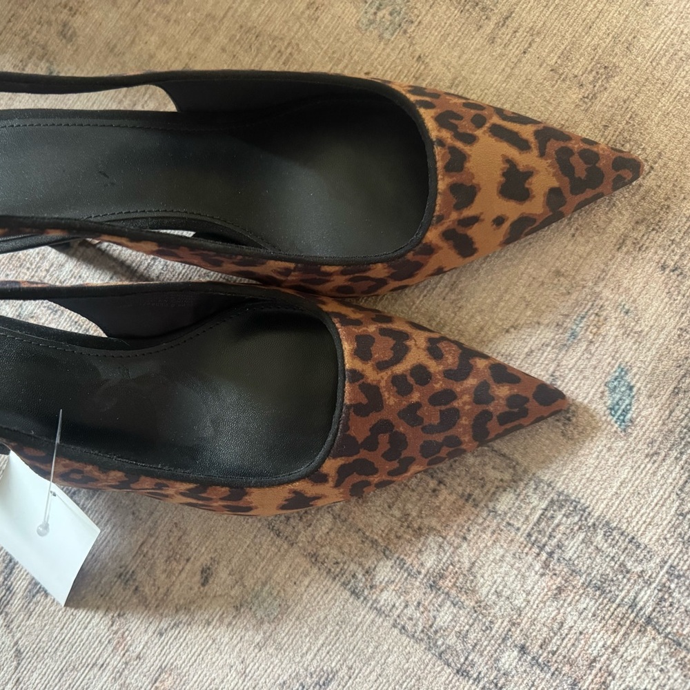 Leopard Print Flats